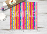 Ethnic Tribal boho  Patterned HTV 128